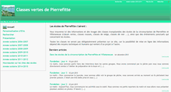 Desktop Screenshot of classesvertes.pierrefitte93.fr